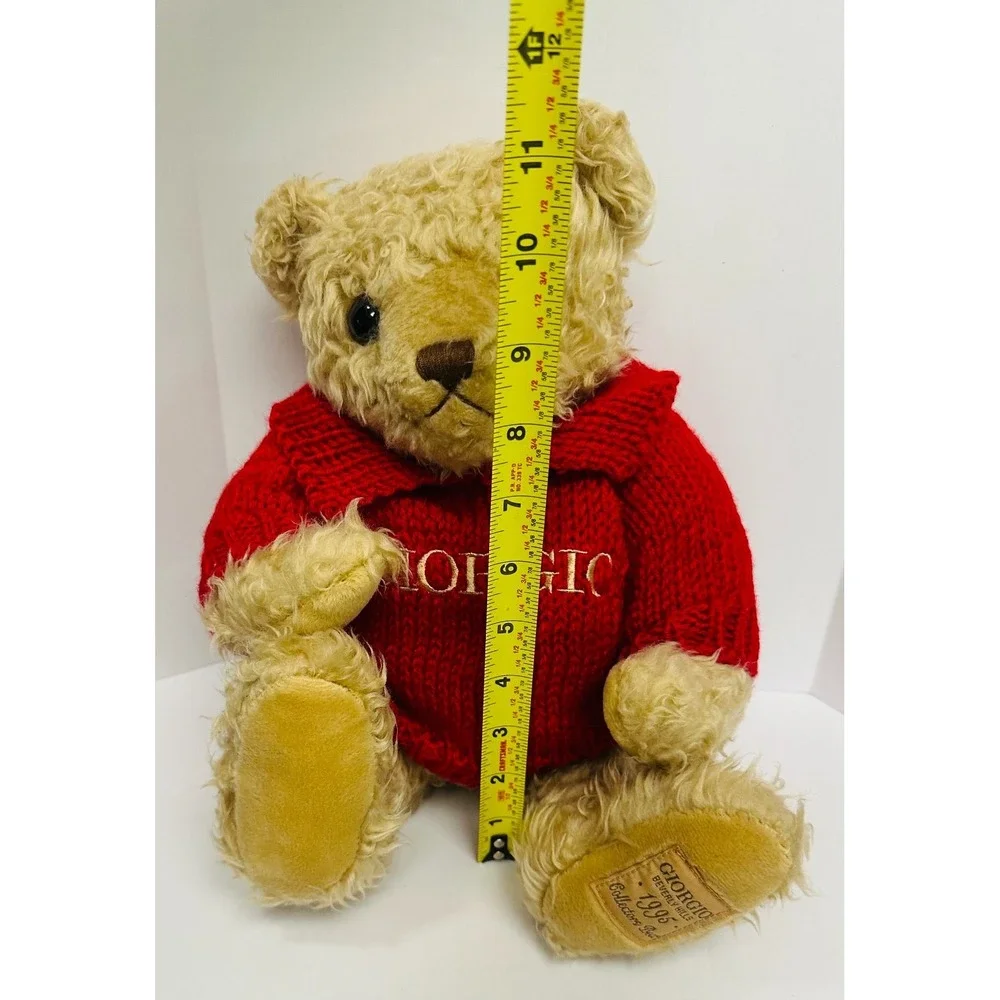 Giorgio Beverly Hills 1995 Collectors Bear Red Sweater Herrington & Co 12